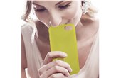KSIX Coque de protection Sense Aroma - Parfum Citron pour Iphone 7 Jaune