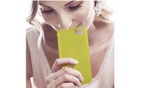 KSIX Coque de protection Sense Aroma - Parfum Citron pour Iphone 7 Jaune