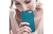 KSIX Coque de protection Sense Aroma - Parfum Menthe pour Iphone 7 Bleu