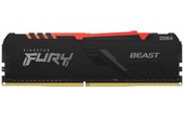 Mémoire Kingston FURY Beast RGB 16 Go DDR4 3600 MHz CL18