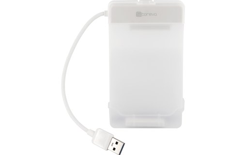 Storeva Klik Blanc - Boîtier disque 2,5" sans vis USB 3.0 UASP
