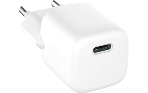 Chargeur USB-C 30 W GaN pour MacBook Air/iPhone/iPad + câble USB-C & Lightning