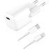 Chargeur USB-C 30 W GaN pour iPhone & iPad + câble USB-C/Lightning 1 m - Novodio