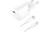 USB-C 30 W Charger untuk iPhone & iPad + Kabel USB-C/LIGHTNING 1 M-Novudio