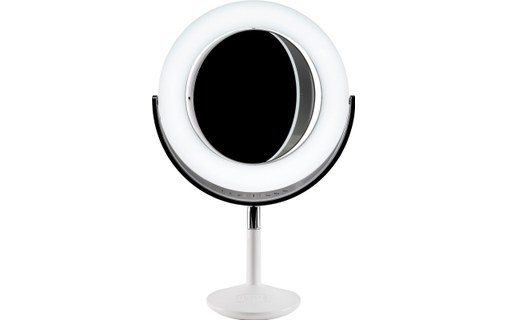ILIOS Beauty Ring Ring Light avec support iPhone et Miroir Trépied