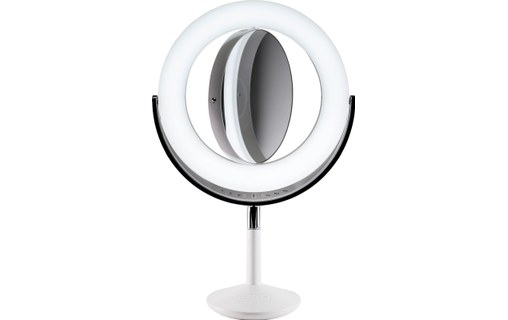 ILIOS Beauty Ring Ring Light avec support iPhone et Miroir Trépied