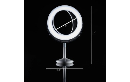 ILIOS Beauty Ring - Ring Light avec support iPhone et Miroir