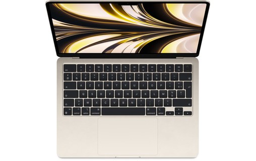 Apple MacBook Air 13" M2 2022 8/8 coeurs SSD 256 Go 8 Go RAM Lumière stellaire