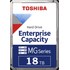 Toshiba MG09 Series 18 To - Disque dur 7200 tr/min pour NAS - MG09ACA18TE