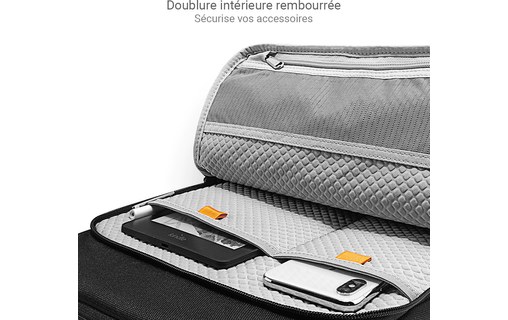 Sacoche pour MacBook Pro 14" - tomtoc Premium H13 - Noir