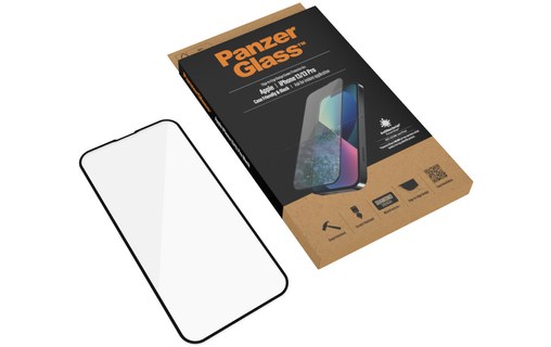 Vitre de protection pour iPhone 16e / 14 / 13 Pro / 13 - PanzerGlass