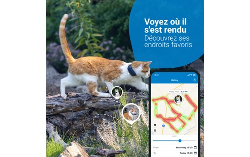 Tractive GPS CAT 4 - Traceur GPS pour chats
