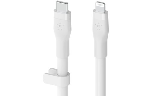 Câble Belkin USB-C vers Lightning - 3 m - Blanc