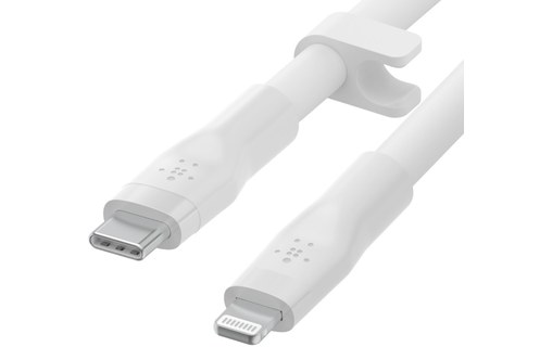 Câble Belkin USB-C vers Lightning - 3 m - Blanc