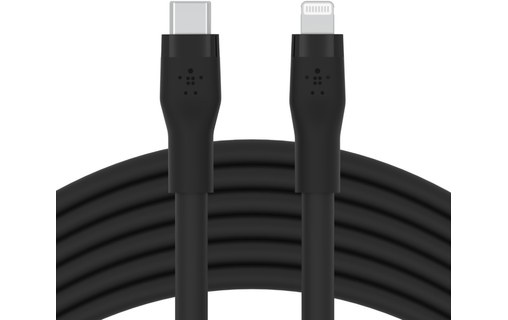 Câble Belkin USB-C vers Lightning - 3 m - Noir