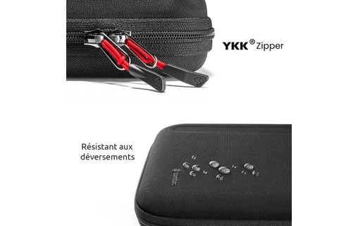 Sacoche pour iPad Pro 12,9" - tomtoc PadFolio Eva - Noir