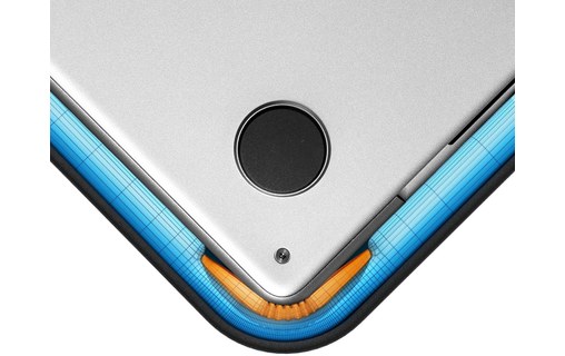 Sacoche pour MacBook Pro 14" - Bleu - tomtoc Defender A14