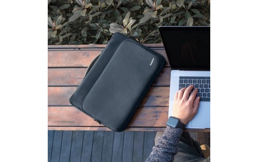 Sacoche pour MacBook Pro 14" - Bleu - tomtoc Defender A14