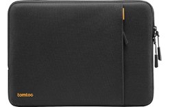 Housse pour MacBook Pro 16" - Noir - tomtoc 360 - Tissu recyclé