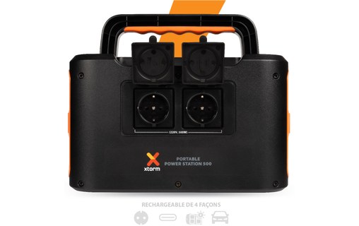 Station électrique portable Xtorm - 612Wh / 2x 220V 500W / USB