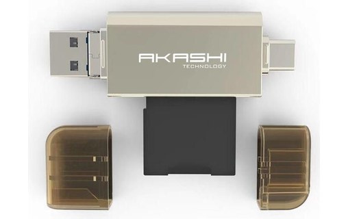 Lecteur carte SD / Micro SD 3 en 1 AKASHI ALTSDREADER 3 IN 1