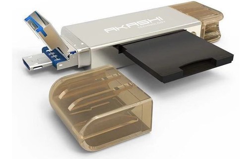 Lecteur carte SD / Micro SD 3 en 1 AKASHI ALTSDREADER 3 IN 1