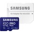 Samsung Carte Micro-SD PRO PLUS 512 Go avec adaptateur SD