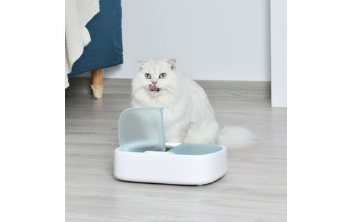 Petoneer Two-Meal Pet Feeder - Double gamelle avec compartiments programmables