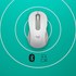 Souris sans fil Logitech Signature M650 L - Blanche - Pour gaucher, Ergonomique