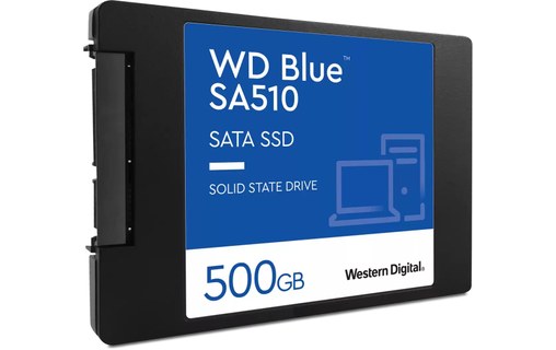 Western Digital Blue SA510 500 Go - SSD 2,5"