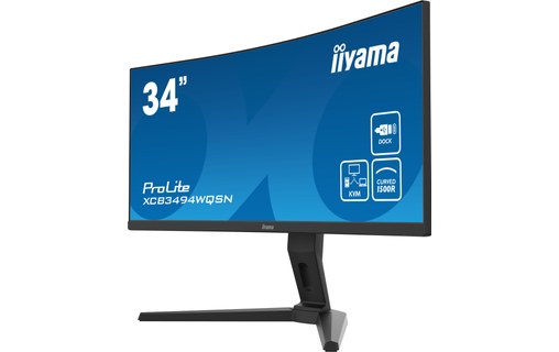 Écran Incurvé 34" iiyama ProLite XCB3494WQSN-B1 - 120 Hz