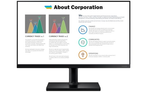 Écran 24" Samsung T45F