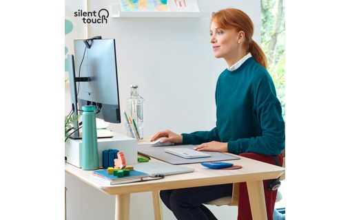 Souris sans fil Logitech Signature M650 - Blanche - Ergonomique