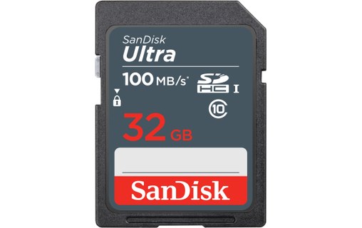 Carte SDHC SanDisk Ultra Lite 32 Go, UHS-I