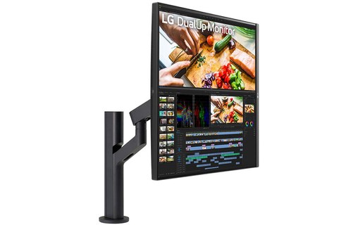 Écran 27,6" LG Ergo Dual Up 28MQ780-B - USB-C