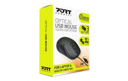 Souris PORT Designs 900400-PRO - Noire