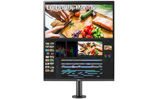 Écran 27,6" LG Ergo Dual Up 28MQ780-B - USB-C