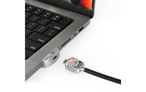 Compulocks MACBOOK PRO 14 2021 KEYED CABLE LEDGE LOCK