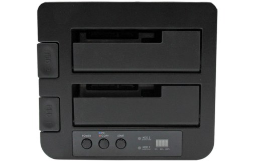 StarTech.com Duplicateur de Disque Dur à 2 Baies, Cloneur/Copieur Autonome USB 3