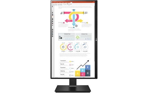 Écran 23,8" LG 24QP750-B - USB-C
