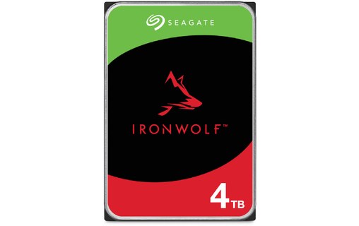 Seagate IronWolf ST4000VN006 disque dur 3.5 4 To Série ATA III - Disque  dur interne - Seagate