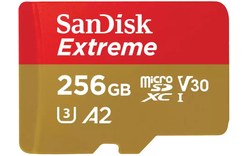 Carte microSDXC SanDisk Extreme 256 Go, UHS-I, V30