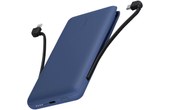 Powerbank 10 000mAh Câbles iPhone et USB-C Intégrés BOOST CHARGE Belkin Bleu