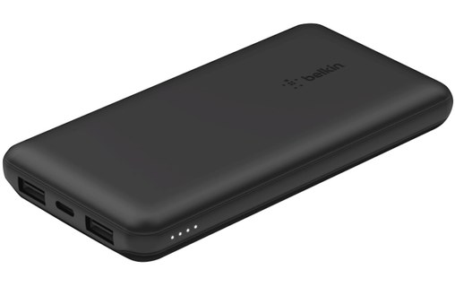 Batterie Externe 15W 10 000mAh 2 Ports USB + 1 USBC 15W BOOST CHARGE Belkin Noir