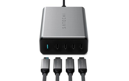 Satechi chargeur USB-C PD 3.0 4 Ports 165 W GaN