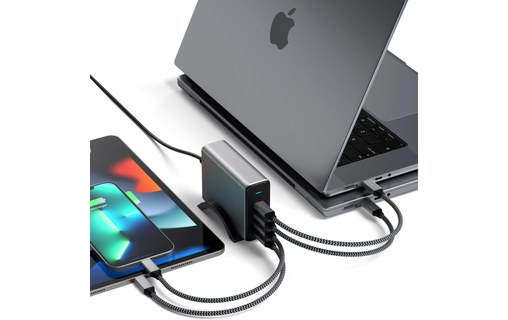 Satechi chargeur USB-C PD 3.0 4 Ports 165 W GaN