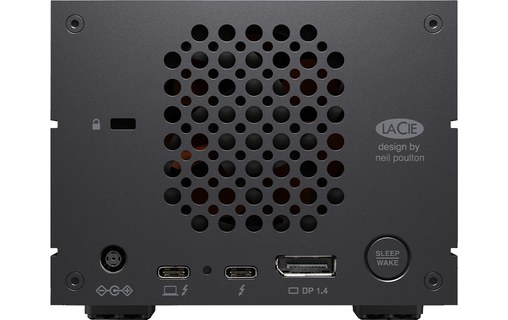 LaCie 2big Dock Thunderbolt 3 40 To - Stockage RAID 2 baies (Disques Serveurs)