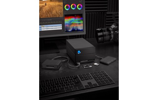 LaCie 2big Dock Thunderbolt 3 40 To - Stockage RAID 2 baies (Disques Serveurs)