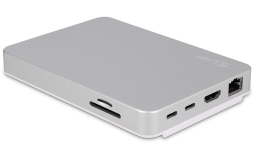 LMP USB-C DuoDock - Station d'accueil USB-C 9 ports et boîtier SSD M.2 NVMe