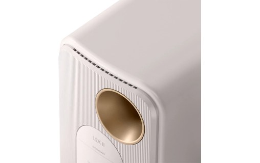 KEF LSX II Blanc Mineral - Enceintes sans fil Hi-Fi multiroom Wi-Fi / AirPlay 2